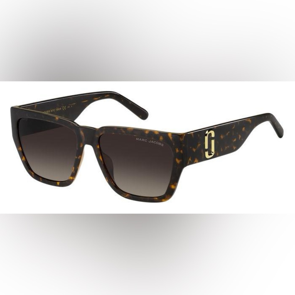Marc Jacobs Brown Tortoise Sunglasses